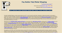 Desktop Screenshot of faybutler.com