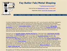 Tablet Screenshot of faybutler.com